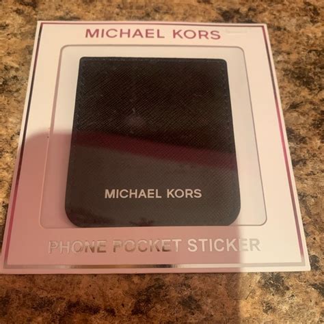 Michael Kors Saffiano Phone Pocket Sticker 